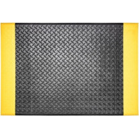 Gumová rohožka 650 Base+ Economic black/yellow