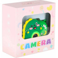 Dětský digitální fotoaparát na stativu Dinosaurus - zelený