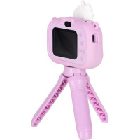 Dětský digitální fotoaparát na stativu Jednorožec - fialový