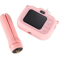 Dětský digitální fotoaparát na stativu Jednorožec - růžový