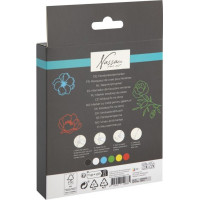 GRAFIX Křídové fixy na okna – sada 6 barev