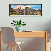 CLEMENTONI Panoramatické puzzle Soumrak nad věčným městem 1000 dílků