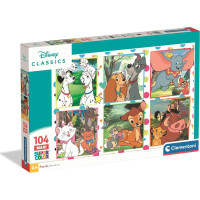 CLEMENTONI Puzzle Disney MAXI 104 dílků
