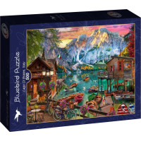 BLUEBIRD Puzzle Jezero Braies, Itálie 500 dílků
