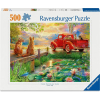 RAVENSBURGER Puzzle Letní okouzlení 500 dílků