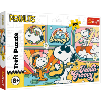 TREFL Puzzle Zábavný svět Peanuts 300 dílků