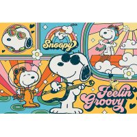 TREFL Puzzle Zábavný svět Peanuts 300 dílků