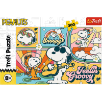 TREFL Puzzle Zábavný svět Peanuts 300 dílků