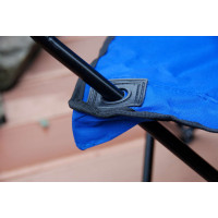 Skládací rybářská židle HUGO - modrá