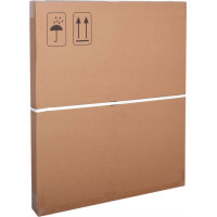 Set cateringového nábytku WOODLAND - stůl 180 cm + 2 lavice - hnědý