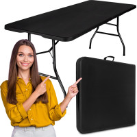 Cateringový stůl BALI BLACK 180 cm - černý