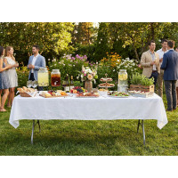 Cateringový stůl BUFET WHITE 200x90 cm - bílý