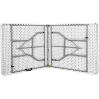 Cateringový stůl BUFET WHITE 200x90 cm - bílý