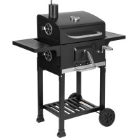 Gril na dřevěné uhlí FERRO s litinovým roštem