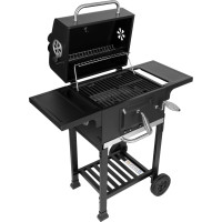 Gril na dřevěné uhlí FERRO s litinovým roštem