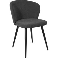 Jídelní křeslo KROSBY - antracitové