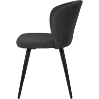 Jídelní křeslo KROSBY - antracitové