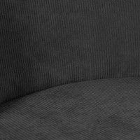 Jídelní křeslo KROSBY - antracitové