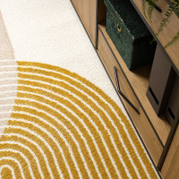 Kusový koberec Fusion 0240 cream/yellow