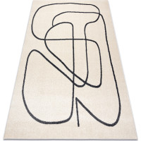 Kusový koberec Fusion 8297 cream/dark grey