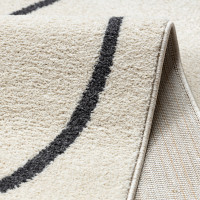 Kusový koberec Fusion 8297 cream/dark grey