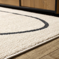 Kusový koberec Fusion 8297 cream/dark grey