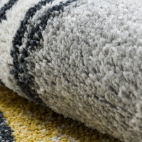 Kusový koberec Fusion 5868 white/yellow