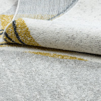 Kusový koberec Fusion 5868 white/yellow