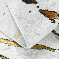 Kusový koberec Allure 1963 white/gold