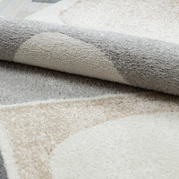 Kusový koberec Fusion 0213 white/yellow