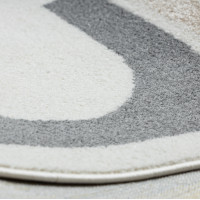 Kusový koberec Fusion 0213 white/yellow