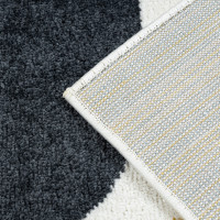 Kusový koberec Fusion 0213 white/yellow