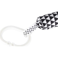 Senzorické kontrastní chrastítko - Sova