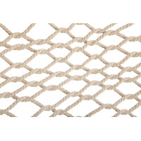 Zahradní houpací síť BOHO se střapci - 200 cm - ecru