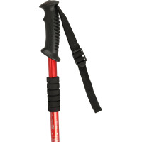 Nordic walking hole skládací 2 kusy - červené