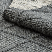 Kusový koberec Tahar 99001K antra