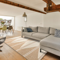 Kusový koberec Spark 0698A beige/cream