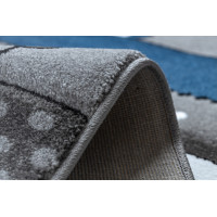 Dětský kusový koberec Petit Farm animals blue, 120x170 cm