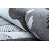 Dětský kusový koberec Petit Farm animals blue, 120x170 cm