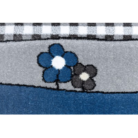 Dětský kusový koberec Petit Farm animals blue, 120x170 cm