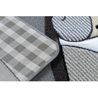 Dětský kusový koberec Petit Farm animals blue, 120x170 cm