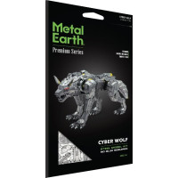 METAL EARTH 3D puzzle Premium Series: Kybernetický vlk