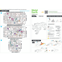 METAL EARTH 3D puzzle Premium Series: Kybernetický vlk