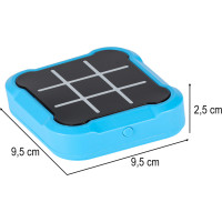 Herní konzole 4v1 Piškvorky - modrá