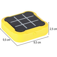 Herní konzole 4v1 Piškvorky - žlutá