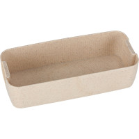 Svačinový box s přihrádkami 750 ml - béžový