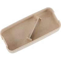 Svačinový box s přihrádkami 750 ml - béžový