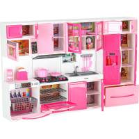 Nábytek pro panenky s osvětlením a zvuky - Kuchyňka