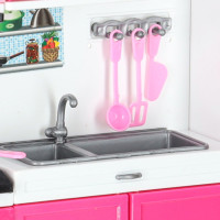 Nábytek pro panenky s osvětlením a zvuky - Kuchyňka