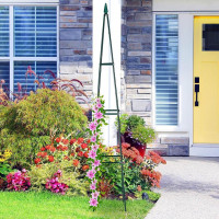 Zahradní kovová pergola LUARO 195 cm - pyramida